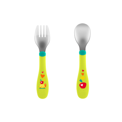 Avis Mes premiers couverts inox Chicco 1