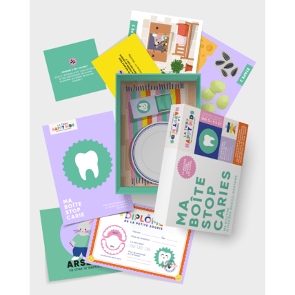 Avis MA BOÎTE STOP CARIES La Tribu Happy Kids 2