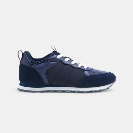 Avis Tennis running à sequins bleues fille OKAIDI 1