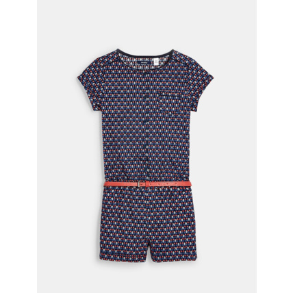 Avis Combishort imprimé bleu fille OKAIDI 1
