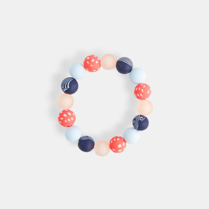 Avis Bracelet de perles bleu fille OKAIDI 1