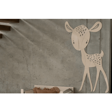 Avis Décoration murale - Faon en bois Mon Lit Cabane 4