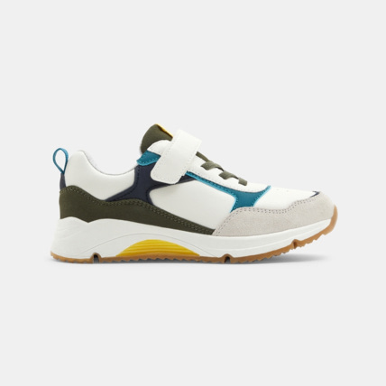 Avis Tennis running style dadshoes à lacets blanches garçon OKAIDI 2
