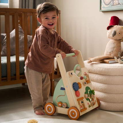 Avis Chariot de marche bébé multi-activités Forêt Petite Amélie 2
