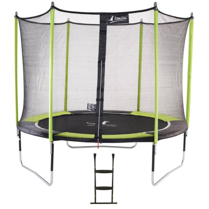 Avis Trampoline de jardin 305 cm + filet de sécurité + échelle  JUMPI Kangui 2