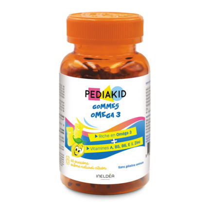 Avis Gommes Oméga 3 Pediakid 1