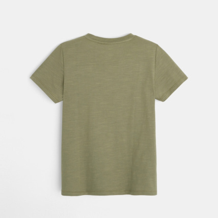 Avis T-shirt tunisien uni vert garçon OKAIDI 4