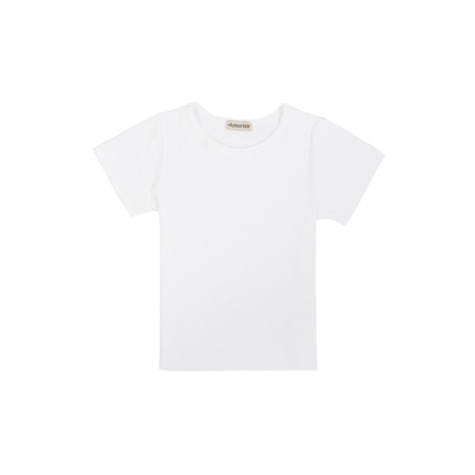 Avis T-shirt uni Kids - coton peigné - Blanc ARMOR-LUX 1