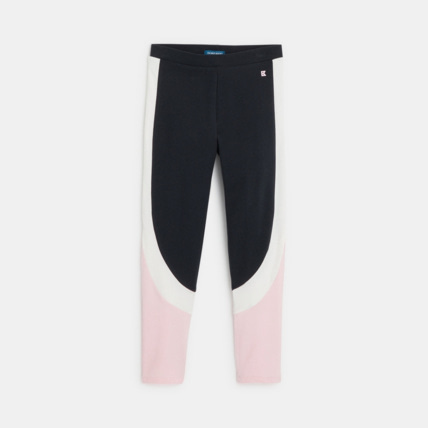 Avis Legging de sport tricolore gris fille OKAIDI 1