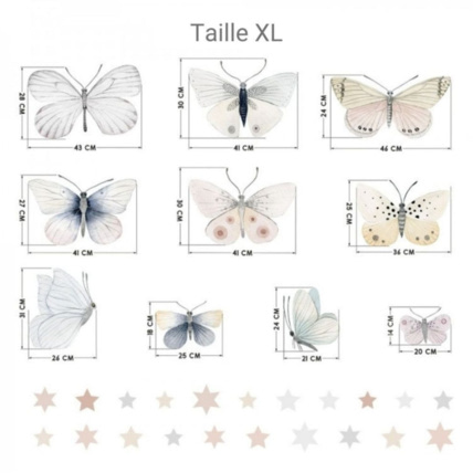 Avis Stickers Papillons Mon Lit Cabane 3