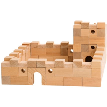 Avis Blocs de construction en bois FSC Brick A Block Builder Sarbakane 1