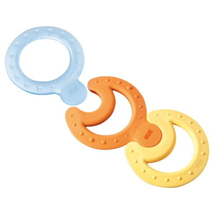 Avis Set de 3 anneaux de dentition NUK 1