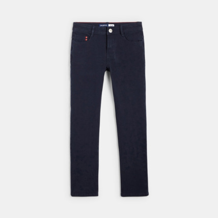 Avis Pantalon slim bi-stretch bleu garçon OKAIDI 1