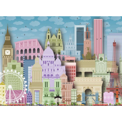 Avis Puzzle Europe colorée - de 9 ans RAVENSBURGER 2