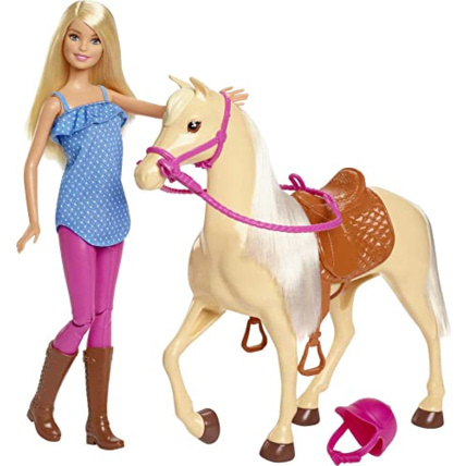 Avis Barbie et son cheval - poupée blonde BARBIE 1