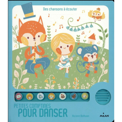 Avis Livre sonore Petites comptines pour danser MILAN 1