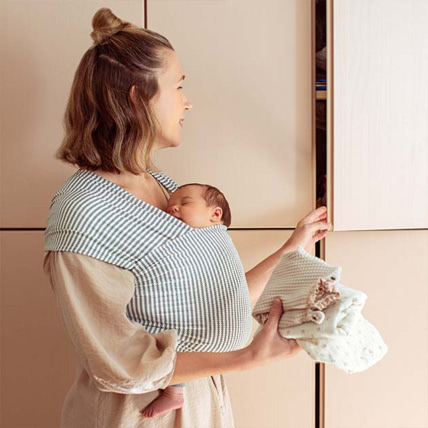 Avis Écharpe de Portage Aura Knit Classique Ergobaby 9
