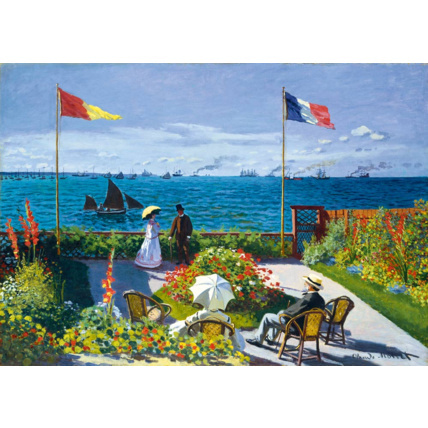 Avis Puzzle Claude Monet - Garden at Sainte-Adresse, 1867 BLUEBIRD PUZZLE 1