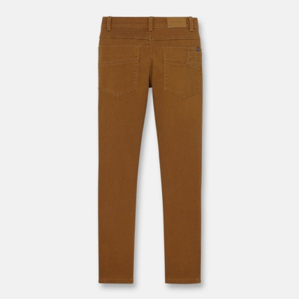 Avis Jean toile slim stretch beige garçon OKAIDI 2