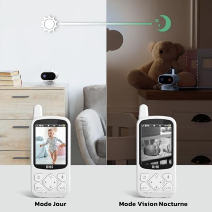 Avis Babyphone vidéo 2.8 pouces GHB 7