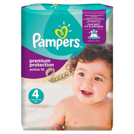 Avis Couches Premium Protection Active Fit Pampers 4