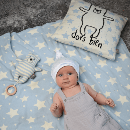 Avis Taie de coussin en coton bio, OURSON Sevira Kids 3