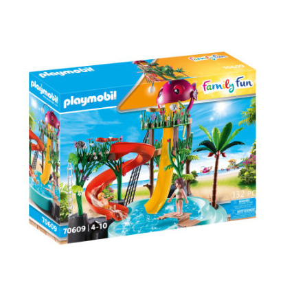 Avis Family Fun Figurine parc aquatique avec toboggans PLAYMOBIL 1