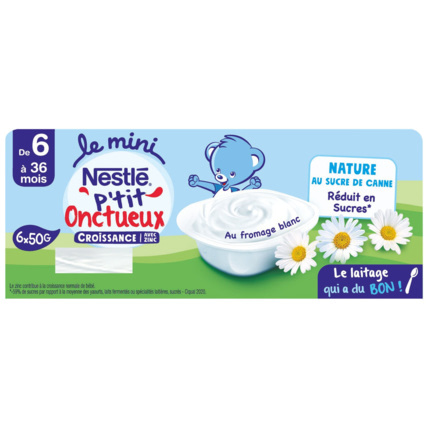 Avis P'tit onctueux fromage blanc NESTLÉ 5