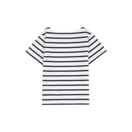 Avis Marinière enfant - coton léger - Blanc/Navire ARMOR-LUX 2