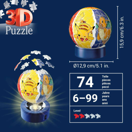 Avis Puzzle Pokémon illuminé - de 6 ans RAVENSBURGER 5