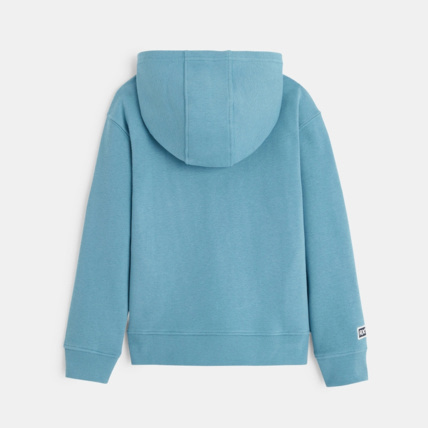 Avis Sweat-shirt à capuche fourrée bleu garçon OKAIDI 4