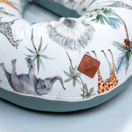 Avis Coussin d'allaitement ergonomique + housse, Safari Sevira Kids 2