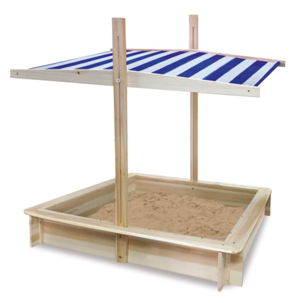 Avis Bac à sable en bois pare-soleil couvercle Miki Mon Mobilier Design 2