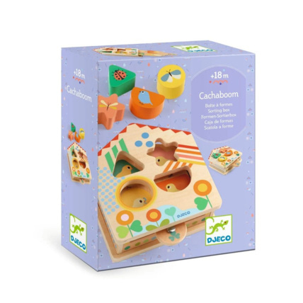 Avis Boîtes à formes Cachaboom DJECO 1
