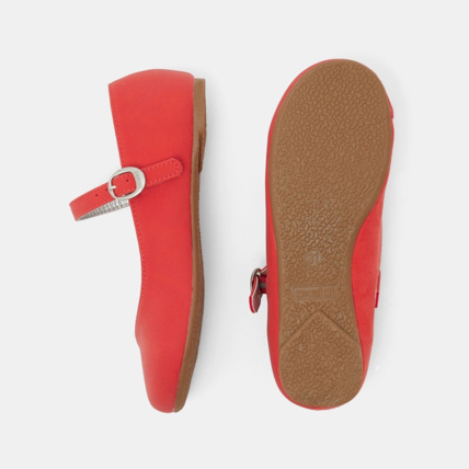 Avis Ballerines couleur rouges fille OKAIDI 3