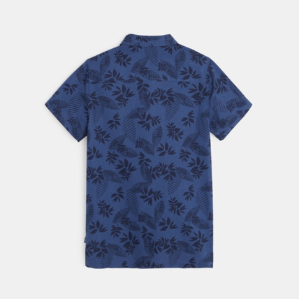 Avis Chemise manches courtes imprimée bleue garçon OKAIDI 2