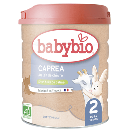 Avis Lait Caprea 2ème âge 6-12 mois - Lait de chèvre bio Babybio 1