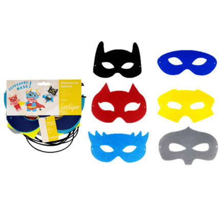 Avis Masques En Feutrine - Superhero Mask LOOLIPO 1