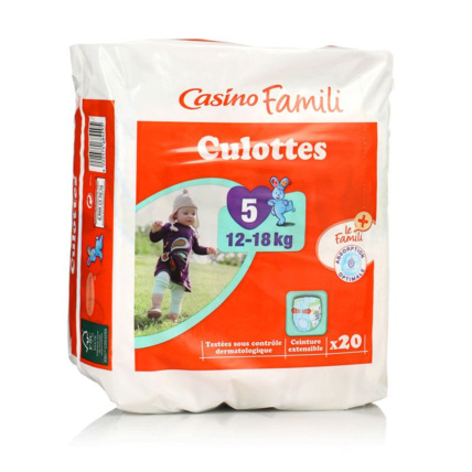 Avis Couches culottes CASINO 1