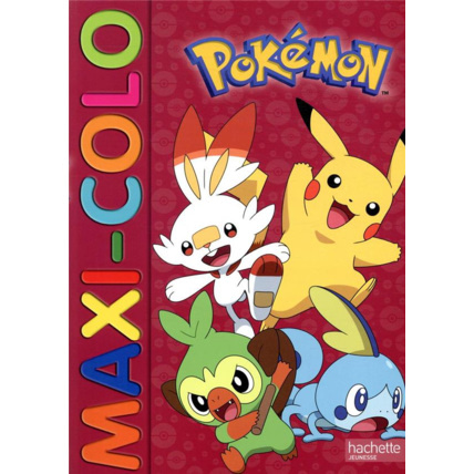 Avis Coloriage Maxi Colo - Pokémon HACHETTE JEUNESSE 1