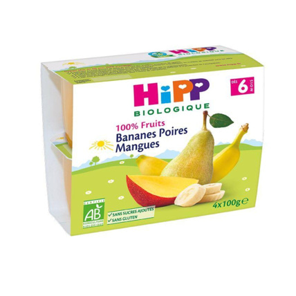 Avis Bananes Poire Mangues - dès 6 mois HIPP 1