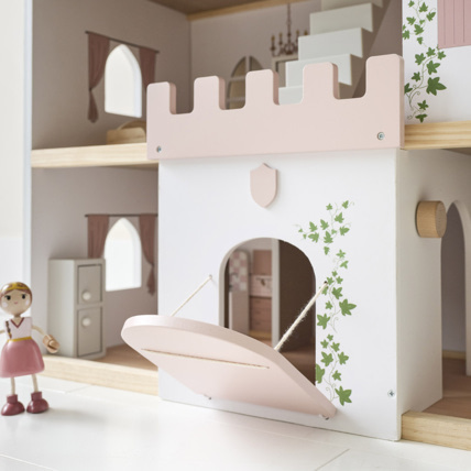 Avis Maison De Poupée Château De Princesse En Bois - Figurines Et 10 Meubles Petite Amélie 8