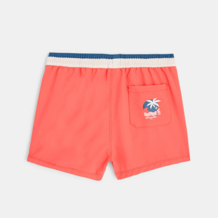 Avis Short de bain uni orange garçon OKAIDI 3