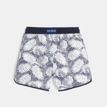 Avis Short de bain imprimé palmiers bleu garçon OKAIDI 2