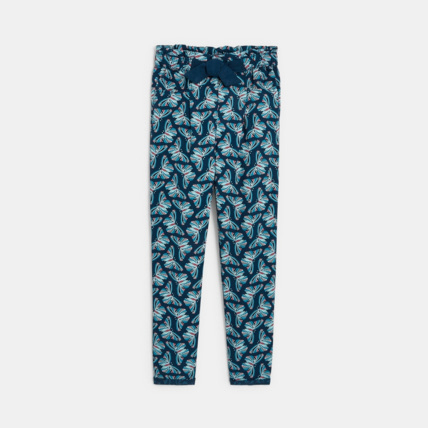 Avis Pantalon en toile douce vert fille OKAIDI 1