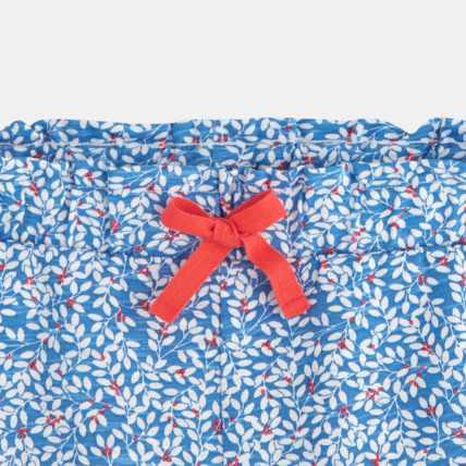 Avis Short en jersey imprimé bleu fille OKAIDI 3