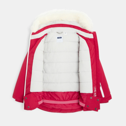Avis Blouson de ski à capuche rose fille OKAIDI 2