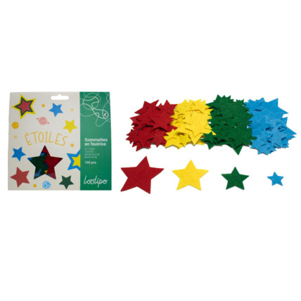 Avis Gommettes En Feutrine - Étoiles LOOLIPO 1