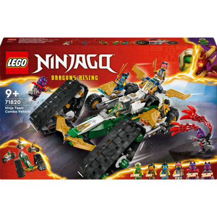 Avis Le véhicule combiné de l’équipe des Ninjas Ninjago LEGO 1