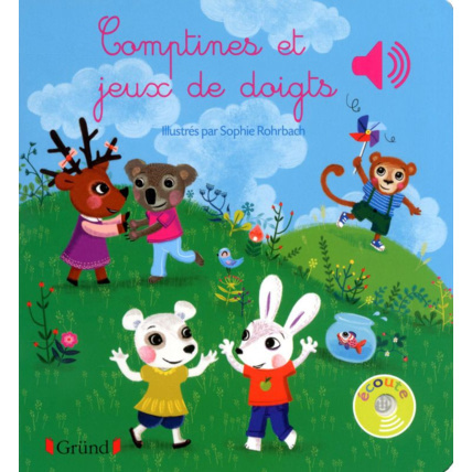 Avis Comptines et jeux de doigts Gründ 1